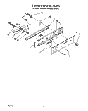 Part Location Diagram of 4321104 Whirlpool Bracket, Thermostat