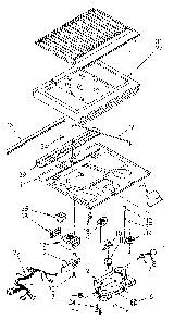 Compartment Separator Diagram and Parts List for ET20AKXSN06  Whirlpool Refrigerator