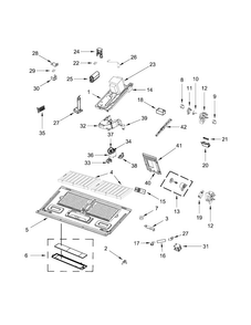 Part Location Diagram of W10535933 Whirlpool FILTER