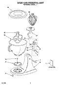 Part Location Diagram of 9705125 Whirlpool Use & Care Guide