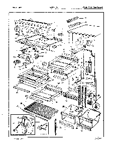 03 - Fresh Food Compartment Diagram and Parts List for RB19FN-3A  Whirlpool Refrigerator