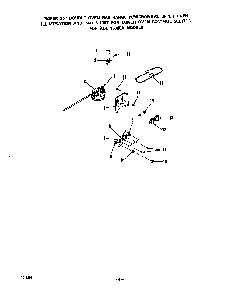 Lower Oven Control Diagram and Parts List for 1895*0A  Roper Range