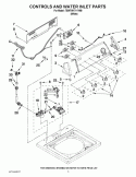 Part Location Diagram of W10480621 Whirlpool CNTRL-ELEC