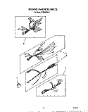 WIRING HARNESS Diagram and Parts List for KEMI300WBL1  KitchenAid Microwave Oven Combo