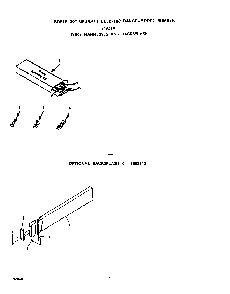 ^backsplash Kit Diagram and Parts List for 2492*1A  Roper Range