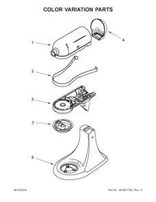 Part Location Diagram of 9707656 Whirlpool PEDESTL