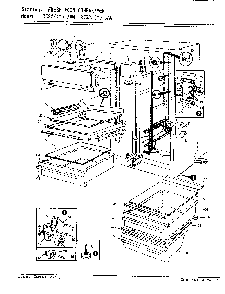 03 - Fresh Food Compartment Diagram and Parts List for RC22KA-3AW  Whirlpool Refrigerator
