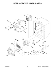 Part Location Diagram of W11656923 Whirlpool MODULE