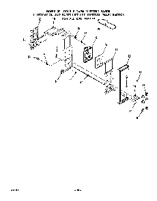 Part Location Diagram of 324001 Whirlpool Elect. use & care guide