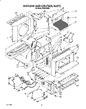 Part Location Diagram of 1155699 Whirlpool EXTENSION, WALL