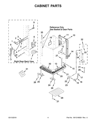 Part Location Diagram of W11356261 Whirlpool CAPACITOR