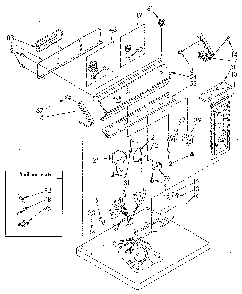 Top And Console Diagram and Parts List for LG5801XSN0  Whirlpool Dryer