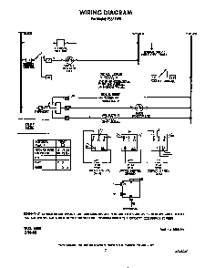 Wiring Diagram Diagram and Parts List for F5357W0  Roper Range