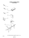 WIRING HARNESS Diagram and Parts List for DP8350XVN2  Whirlpool Dishwasher