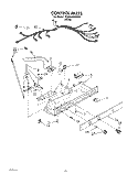 CONTROL, LIT/OPTIONAL Diagram and Parts List for 3XARG484WP00  Whirlpool Refrigerator
