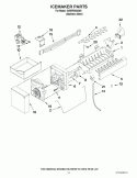 Part Location Diagram of 12544125 Whirlpool VALVE