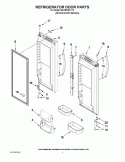 Part Location Diagram of 12722811AP Whirlpool RAIL-MULLN