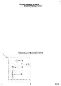 MISCELLANEOUS Diagram and Parts List for LSC9245BQ0  Whirlpool Washer