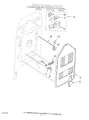 REAR CHASSIS, OPTIONAL Diagram and Parts List for KERC500YBL1  KitchenAid Range