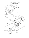 BODY Diagram and Parts List for 1233^1A  Whirlpool Range