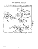 694670 BURNER ASSEMBLY Diagram and Parts List for LG5721XSW1  Whirlpool Dryer
