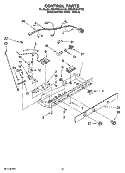 Part Location Diagram of W10167079 Whirlpool Control Box