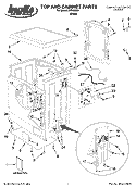 Part Location Diagram of 8182732 Whirlpool Screw