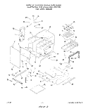 LOWER OVEN Diagram and Parts List for 2843W0A  Roper Range