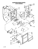 Part Location Diagram of 1129333 Whirlpool SHROUD
