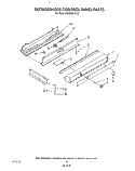 REFRIGERATOR CONTROL PANEL Diagram and Parts List for KSRF42DTX10  KitchenAid Refrigerator