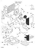 UNIT, LITERATURE Diagram and Parts List for RA243K0  Whirlpool Air Conditioner