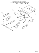 Part Location Diagram of 4455727 Whirlpool HARNS-WIRE