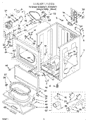 Part Location Diagram of 280054 Whirlpool DISCONTINUED