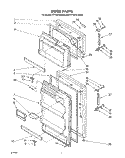 Part Location Diagram of 1104904 Whirlpool PANEL-INT