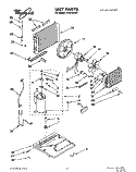 Part Location Diagram of LIT1159051 Whirlpool Literature Parts (Tech Sheet)