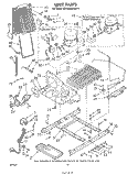 Part Location Diagram of 989509 Whirlpool USED ON COMPRESSOR AE236AT-631