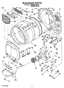 Part Location Diagram of 3401710 Whirlpool WIRE