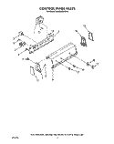 CONTROL PANEL Diagram and Parts List for KAWE660WWH1  KitchenAid Washer