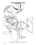REAR AND SIDE PANEL, LIT/OPTIONAL Diagram and Parts List for LC4900XTW1  Whirlpool Washer