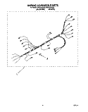 WIRING HARNESS Diagram and Parts List for RB1005XYN3  Whirlpool Wall Oven
