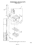 POWERSCREW AND RAM Diagram and Parts List for TF8500XRP0  Whirlpool Trash Compactor
