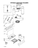 OPTIONAL Diagram and Parts List for JLAIC5051  Whirlpool Ice Maker