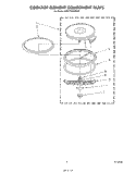 SECTION Diagram and Parts List for KECT305SWH0  KitchenAid Cooktop