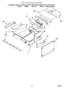 TOP VENTING Diagram and Parts List for KEMS377GAL0  KitchenAid Microwave Oven Combo