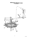 UPPER WASH AND RINSE Diagram and Parts List for KUDA22ST4  KitchenAid Dishwasher