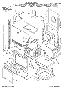 Part Location Diagram of 8304173 Whirlpool Tech Sheet