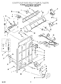 Part Location Diagram of 3946446 Whirlpool TIMER