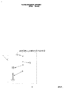 MISCELLANEOUS Diagram and Parts List for RAL6245BL1  Whirlpool Washer