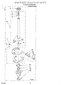 BRAKE AND DRIVE TUBE Diagram and Parts List for TAWS800JQ0  Estate Washer