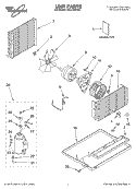 UNIT PARTS Diagram and Parts List for ACU104PK0  Whirlpool Air Conditioner